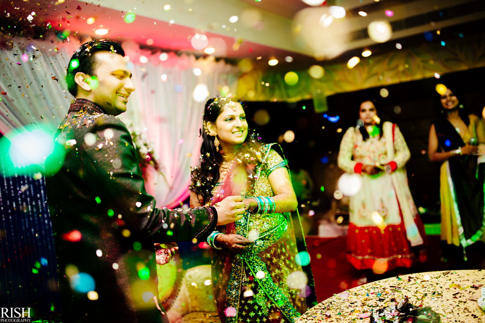 The Grand Gujarati Engagement by Best Wedding Photographer India